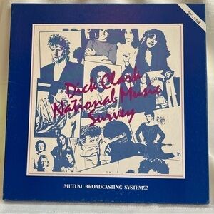Dick‎ Clark National Music Survey 12/15/1984 Show #186 3 LP’s Station Materials